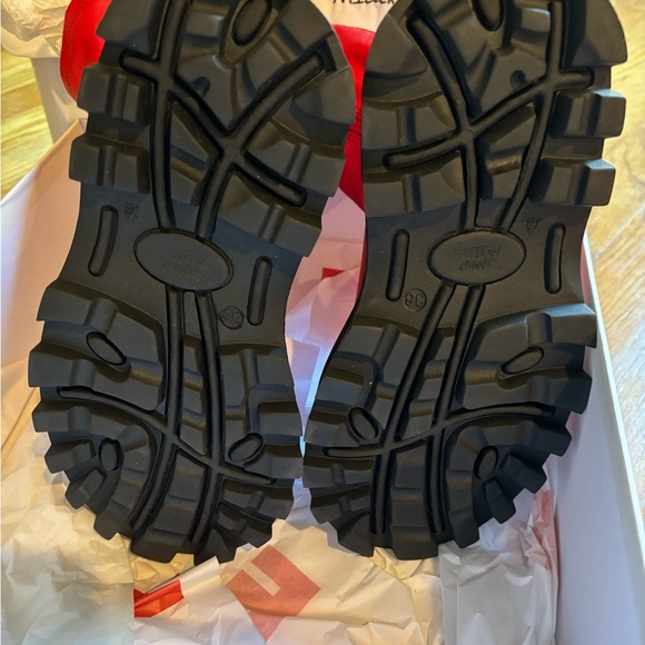 Simon Miller * new in box * vegan leather red boots*size 6 - Picture 6 of 13